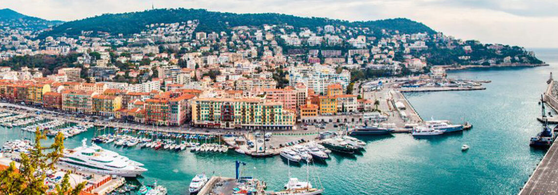 Vue panoramique de Nice
